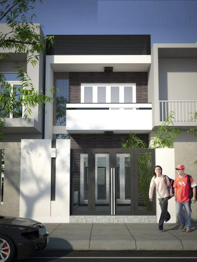 cổng nhà phố đẹp