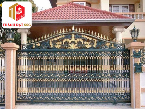 phong thủy xây cổng nhà