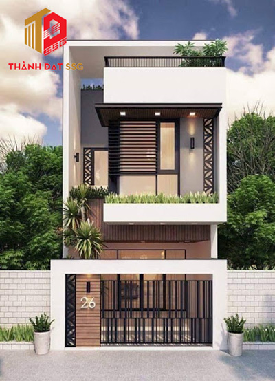 thiết kế nhà diện tích nhỏ 30m2