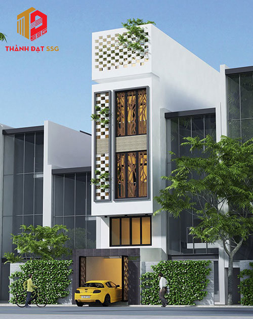 thiết kế nhà ống nhỏ đẹp;